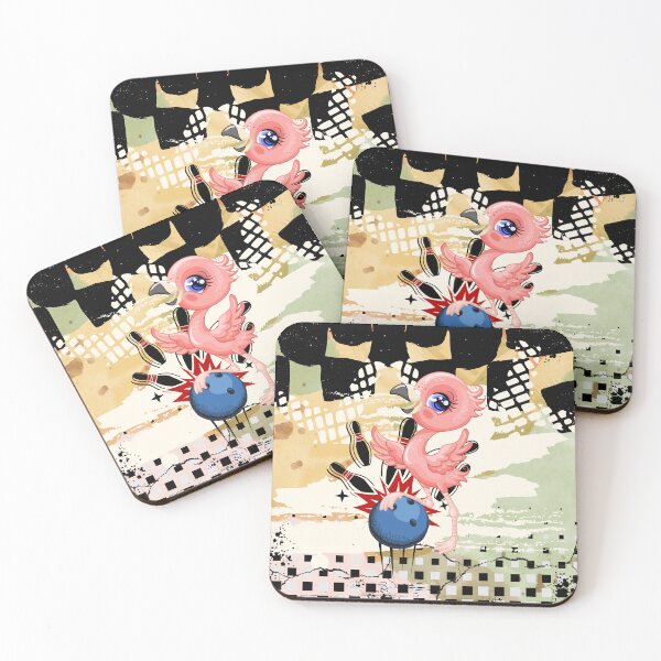 Item preview, Cute Bowling Flamingo, Funny Shorebirds Lover Player designed and sold by calalassy.