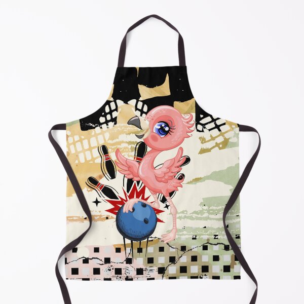 Item preview, Cute Bowling Flamingo, Funny Shorebirds Lover Player designed and sold by calalassy.