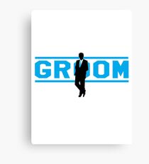 Groom Canvas Print