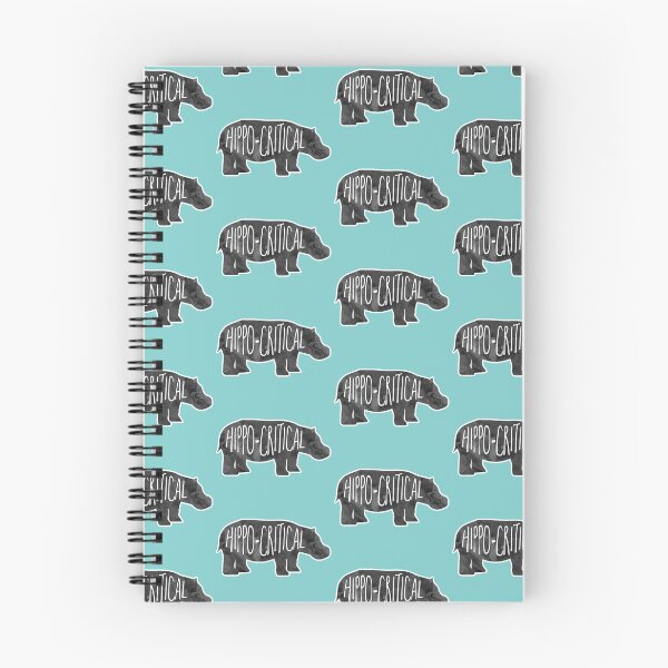 Item preview, HIPPOcritical - Funny hippo Pun designed and sold by hitechmom.