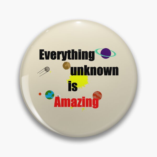 Item preview, Everything unknown is amazing designed and sold by Mariia Berezhna.