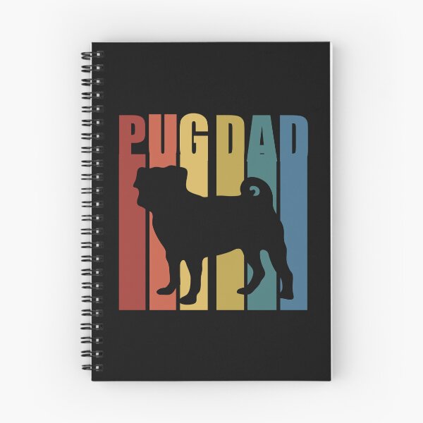 Item preview, Pug Dad Colored Silhouette designed and sold by Pugstuff.