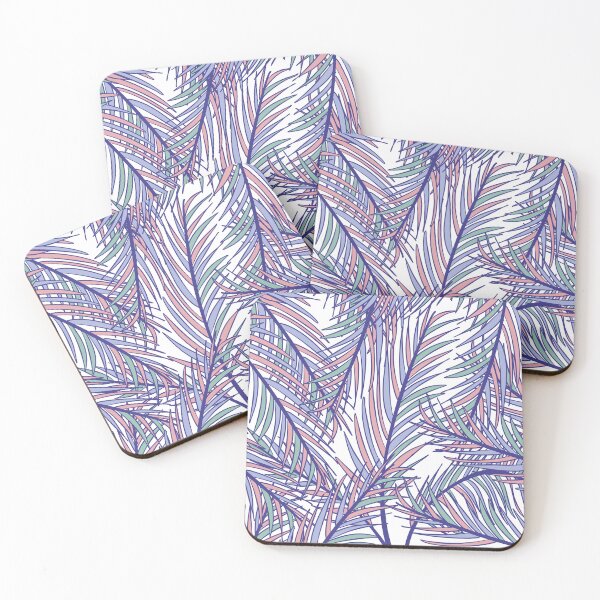 Item preview, Colorful Palm Leaves Pattern designed and sold by GraphicsClub.