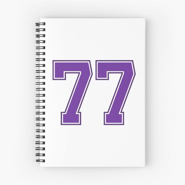Item preview, Purple Number 77 lucky sports jersey seventy seven designed and sold by HeavyStyle.