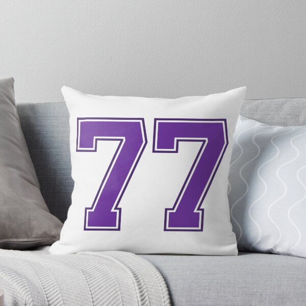Item preview, Purple Number 77 lucky sports jersey seventy seven designed and sold by HeavyStyle.