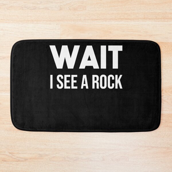 Item preview, WAIT I SEE A ROCK - Funny Geologist and Mineral Collector T-shirt designed and sold by NewDayDesigns.