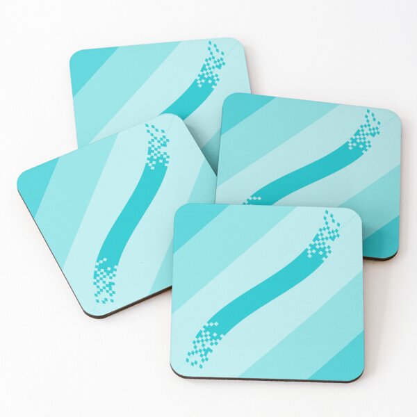 Item preview, Turquoise square  designed and sold by W+S Designs.