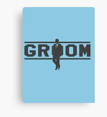 Groom Canvas Print