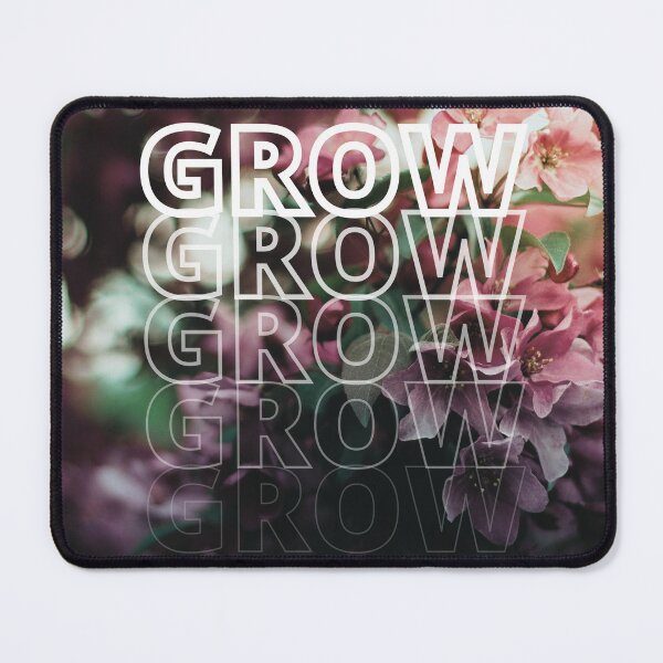 Item preview, GROW (above) - Dreamy Aesthetic, Purple And Pink Flowers designed and sold by AliceSLee.