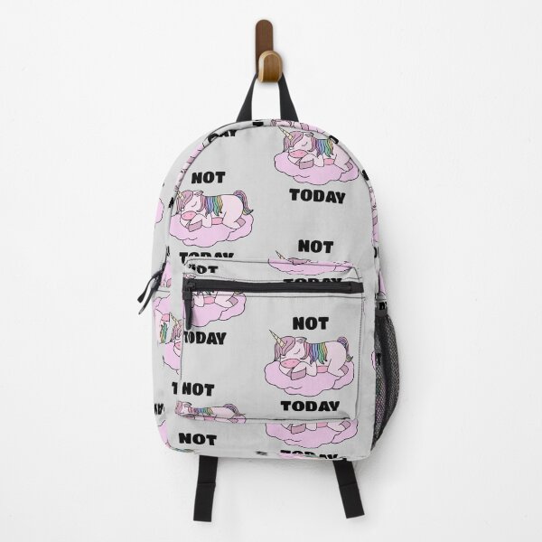 Item preview, Funny Quote, Not Today, Unicorn designed and sold by KD Merch.