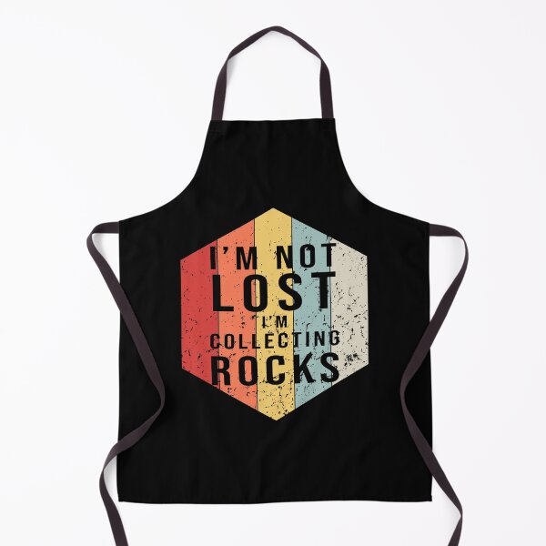 Item preview, I'm Not Lost I'm Collecting Rocks `| Mineral Gems and Crystal Rock Collector designed and sold by NewDayDesigns.