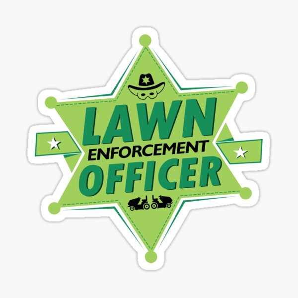 Item preview, Lawn Enforcement Officer Lawm Mower Star designed and sold by Ahbnsbe12.