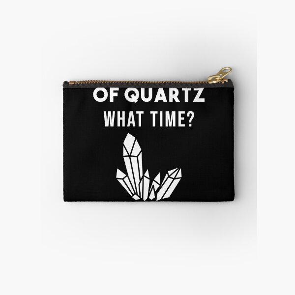 Item preview, Of Quartz funny Geologist Quote -  Mineral Gems and Crystal Rock Collector  designed and sold by NewDayDesigns.