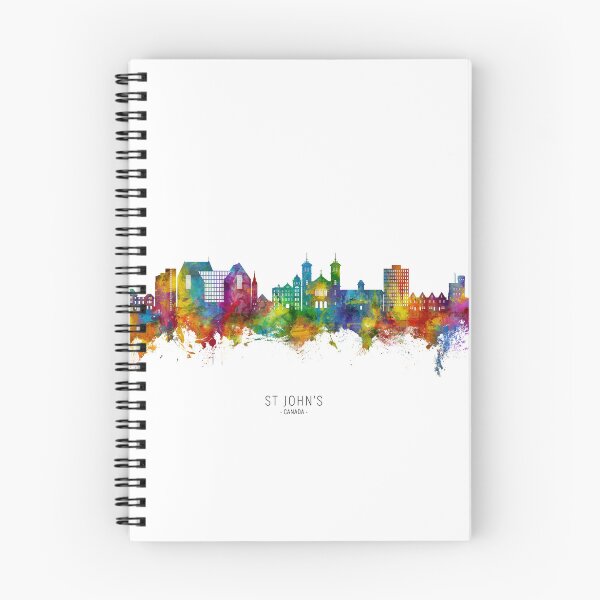 Item preview, St John's Canada Skyline designed and sold by ArtPrints.