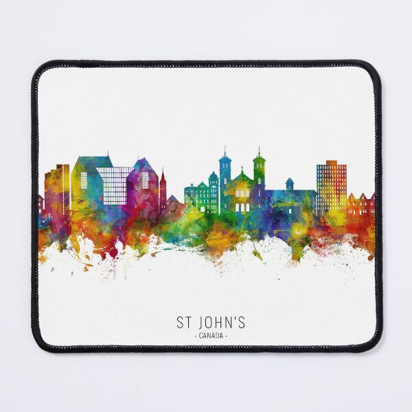 Item preview, St John's Canada Skyline designed and sold by ArtPrints.