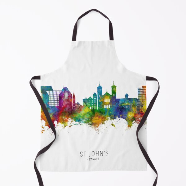 Item preview, St John's Canada Skyline designed and sold by ArtPrints.