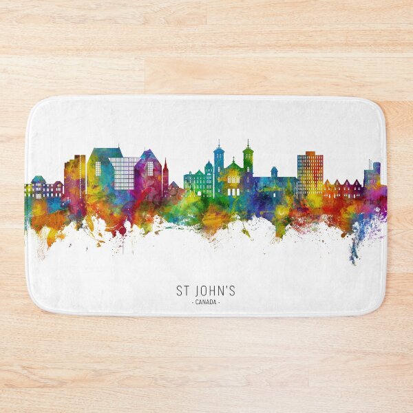 Item preview, St John's Canada Skyline designed and sold by ArtPrints.