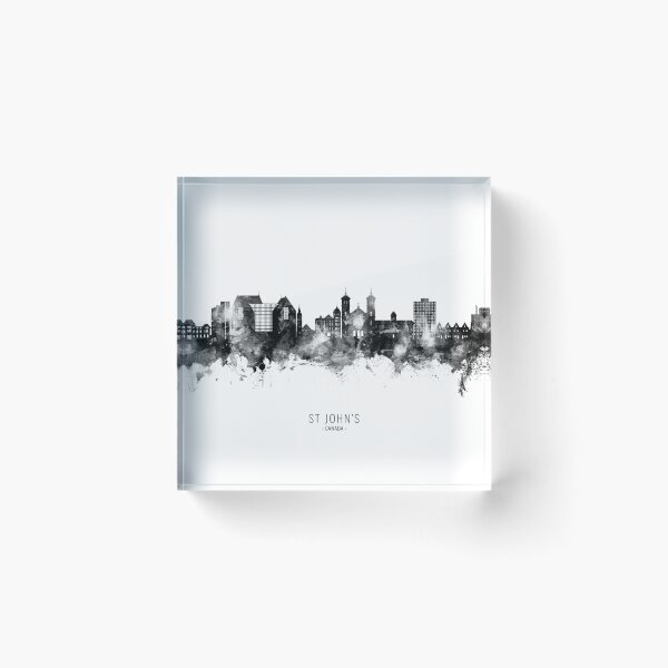 Item preview, St John's Canada Skyline designed and sold by ArtPrints.