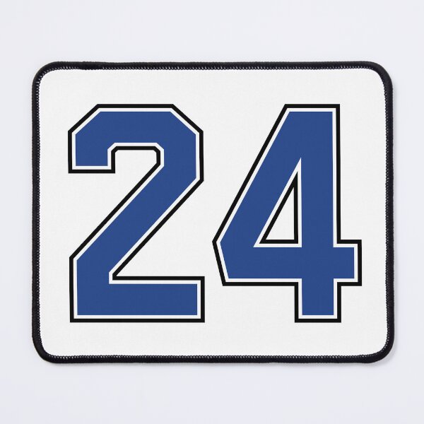 Item preview, Number 24 lucky sports jersey twenty four designed and sold by HeavyStyle.