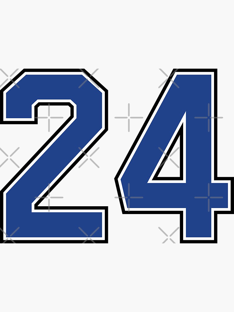 Number 52 lucky sports jersey fifty two Sticker for Sale by HeavyStyle