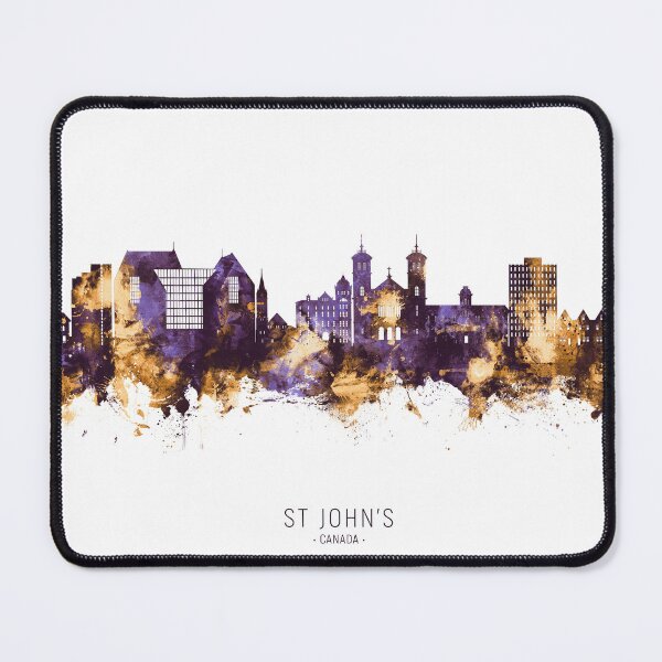 Item preview, St John's Canada Skyline designed and sold by ArtPrints.