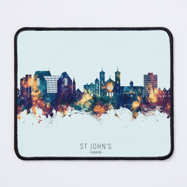 Item preview, St John's Canada Skyline designed and sold by ArtPrints.