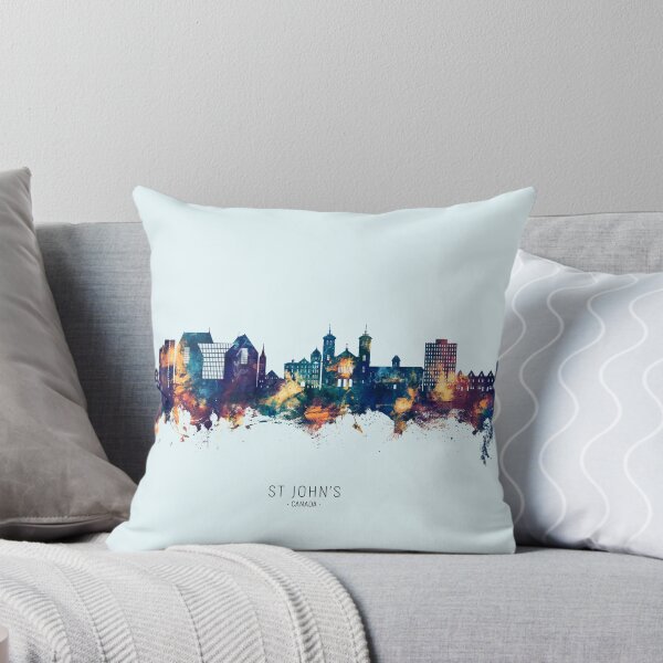 Item preview, St John's Canada Skyline designed and sold by ArtPrints.