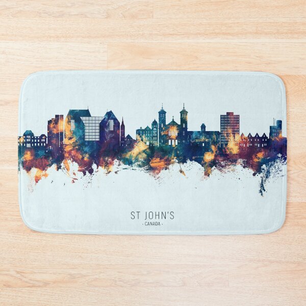 Item preview, St John's Canada Skyline designed and sold by ArtPrints.