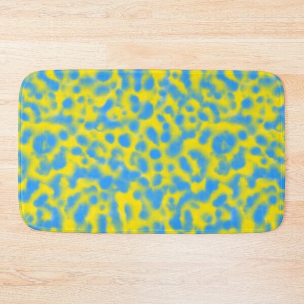 Item preview, Pattern with watercolor abstract blue and yellow blurred ripples designed and sold by hmorena.