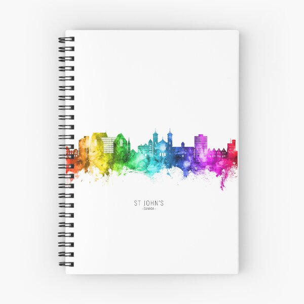 Item preview, St John's Canada Skyline designed and sold by ArtPrints.