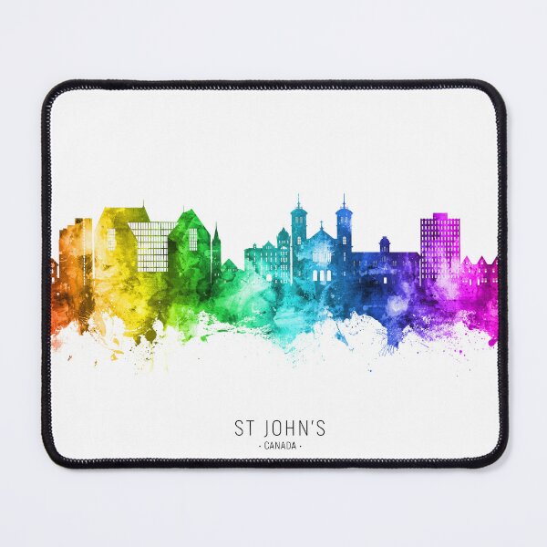 Item preview, St John's Canada Skyline designed and sold by ArtPrints.