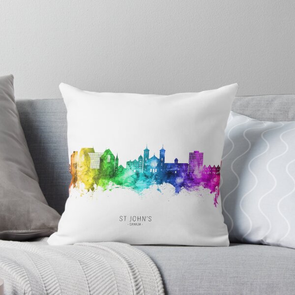 Item preview, St John's Canada Skyline designed and sold by ArtPrints.