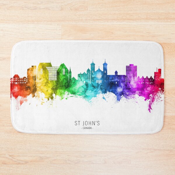 Item preview, St John's Canada Skyline designed and sold by ArtPrints.