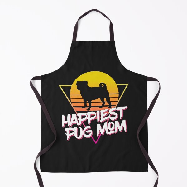 Item preview, Happiest Pug Mom Ever designed and sold by Pugstuff.
