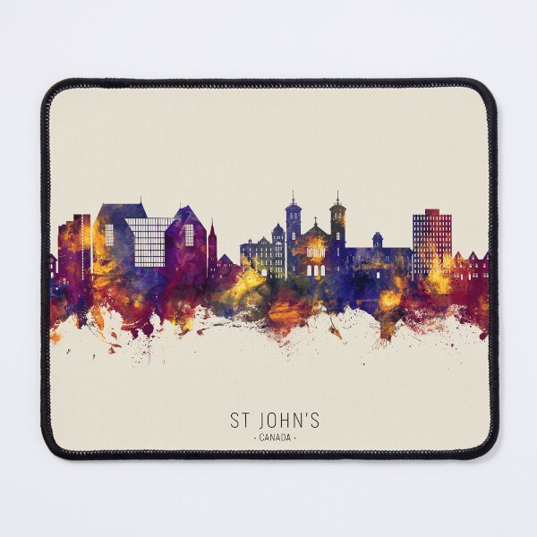 Item preview, St John's Canada Skyline designed and sold by ArtPrints.