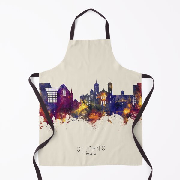 Item preview, St John's Canada Skyline designed and sold by ArtPrints.