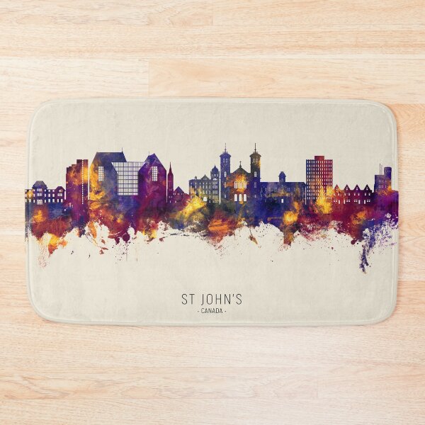 Item preview, St John's Canada Skyline designed and sold by ArtPrints.