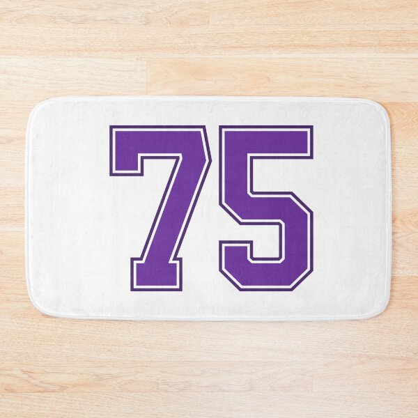 Item preview, Purple Number 75 lucky sports jersey seventy five designed and sold by HeavyStyle.