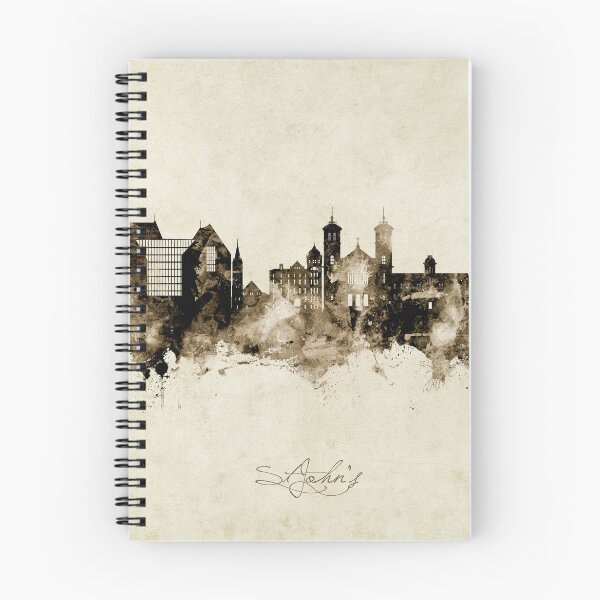 Item preview, St John's Canada Skyline designed and sold by ArtPrints.