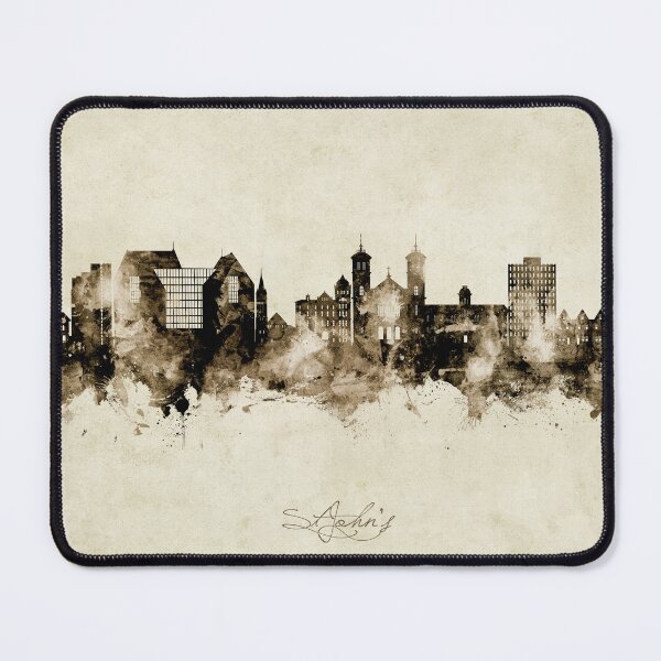 Item preview, St John's Canada Skyline designed and sold by ArtPrints.