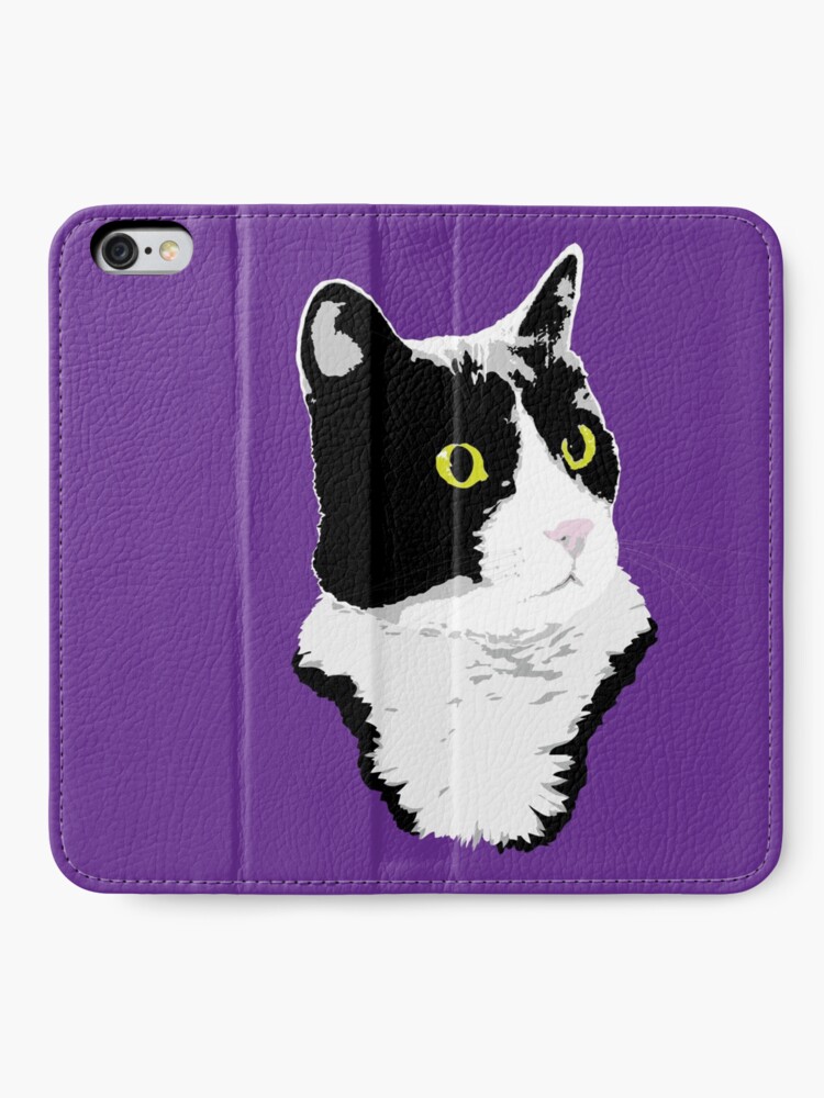 Alternate view of Regal Tuxedo Kitty iPhone Wallet