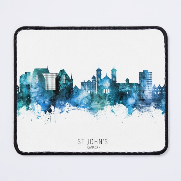 Item preview, St John's Canada Skyline designed and sold by ArtPrints.