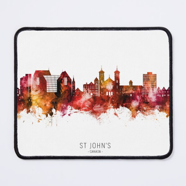 Item preview, St John's Canada Skyline designed and sold by ArtPrints.