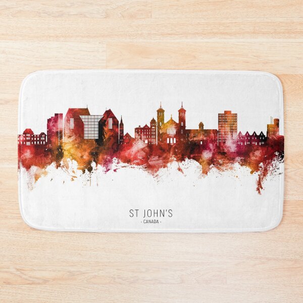Item preview, St John's Canada Skyline designed and sold by ArtPrints.