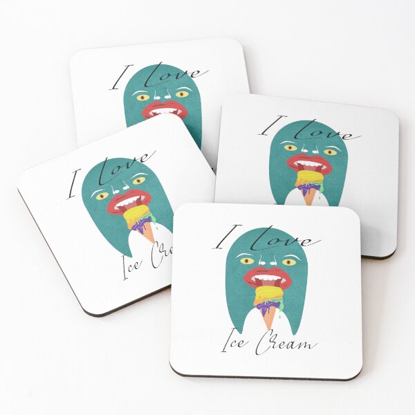 Item preview, I Love Ice Cream, Colorful And Cold. designed and sold by Bodino.