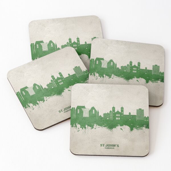 Item preview, St John's Canada Skyline designed and sold by ArtPrints.