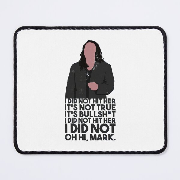 Item preview, I did not hit her! I did naaaaht! - Tommy Wiseau Room Quote designed and sold by MarenKirk.