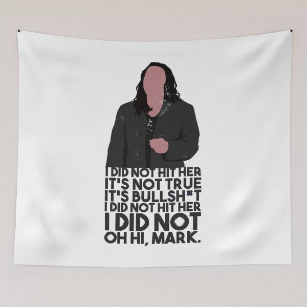 Item preview, I did not hit her! I did naaaaht! - Tommy Wiseau Room Quote designed and sold by MarenKirk.