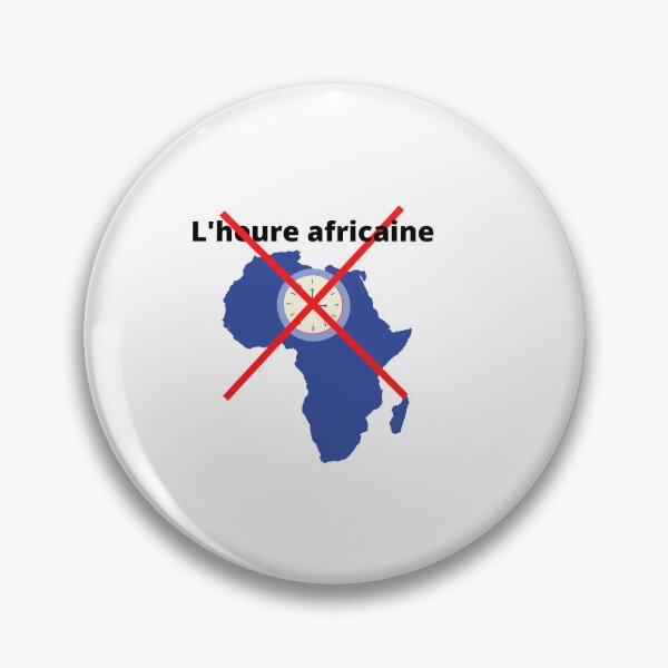Item preview, NO TO "AFRICAN TIME"! designed and sold by SUPERSHOPBAMBA.