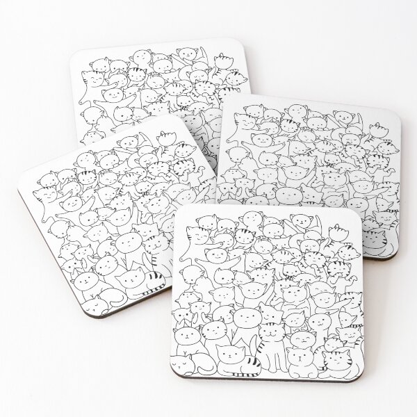 Item preview, Pile of cats designed and sold by Inna Ogando.